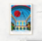 Palm Court At Alexandra Palace Art Print