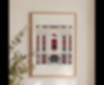 Highbury Stadium London architectural illustration inspired by Art Deco design