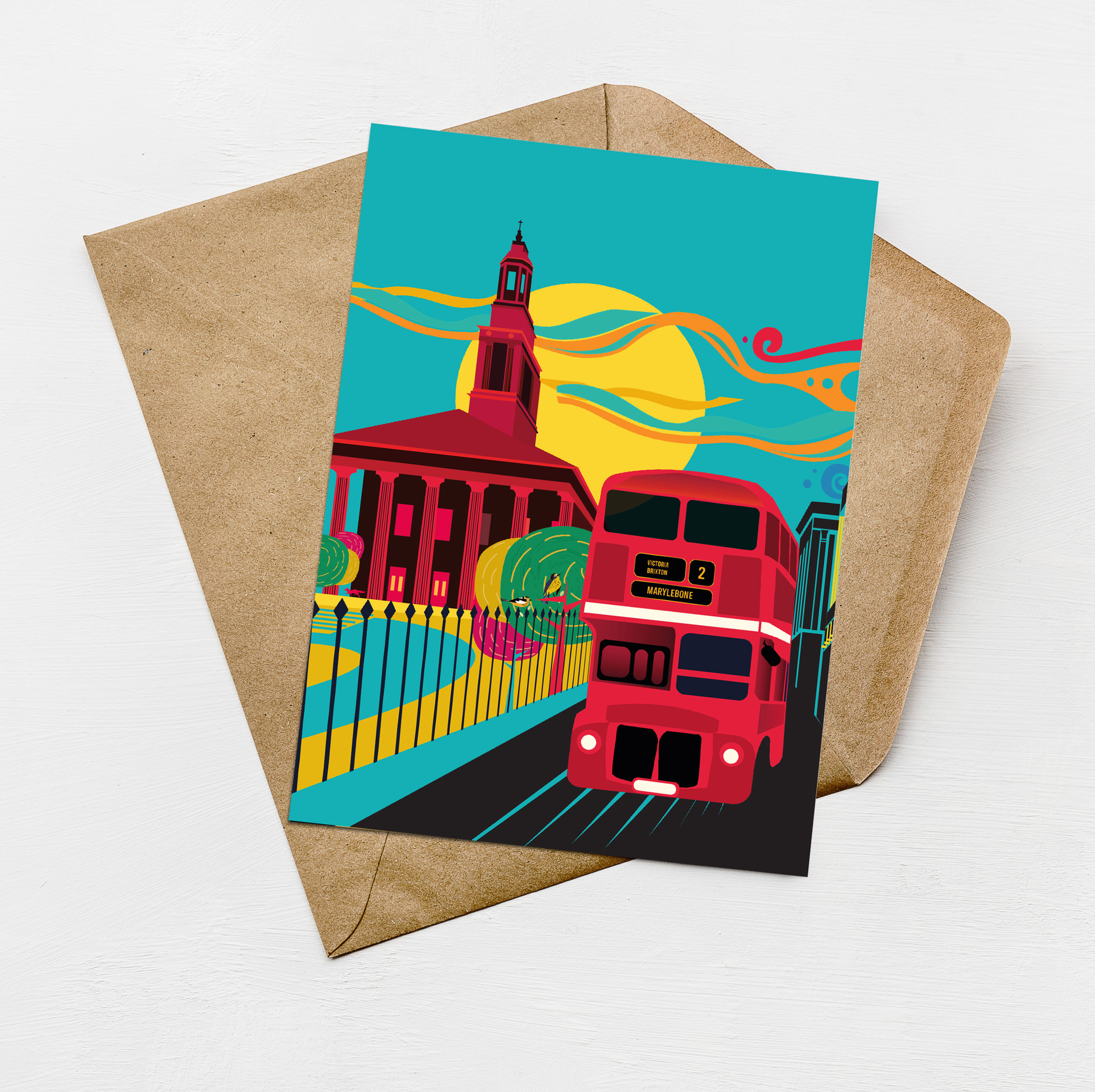 West Norwood London Mini Greeting Cards