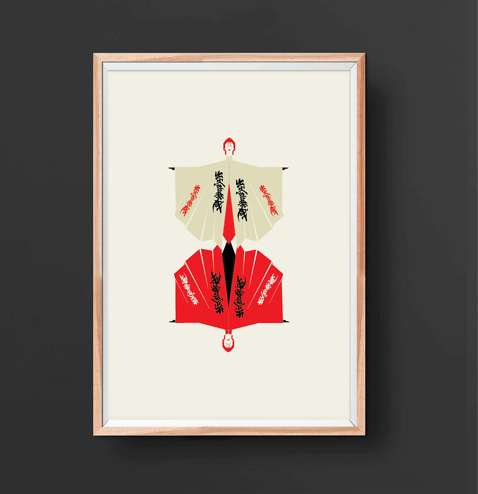 Thumbnail: David Bowie Art Print Eye for London Prints