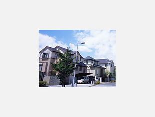 瓦のある住宅の写真