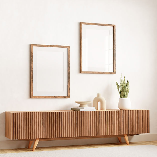 木製家具のある風景