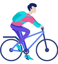 自転車の成年
