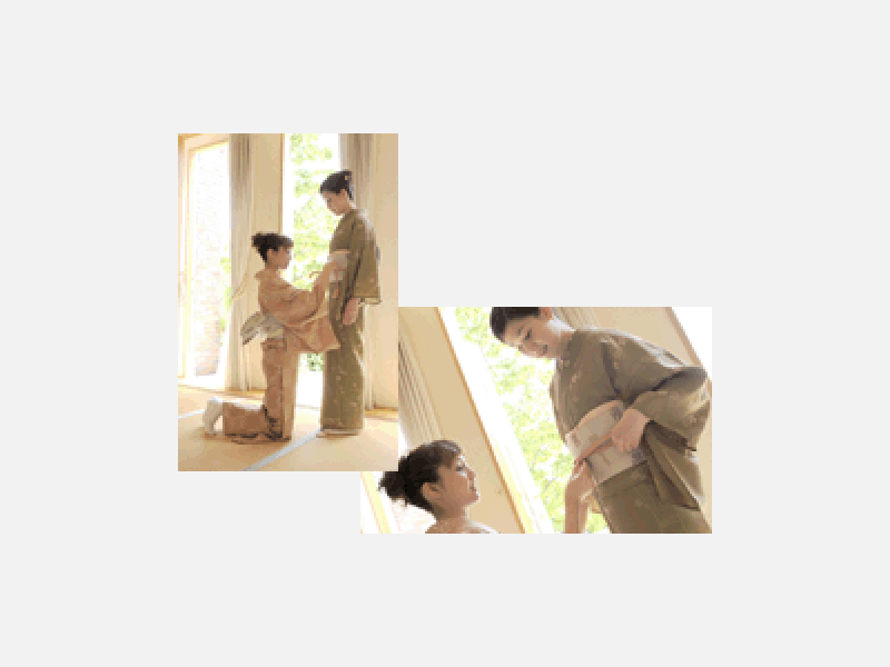 着付け女性2名