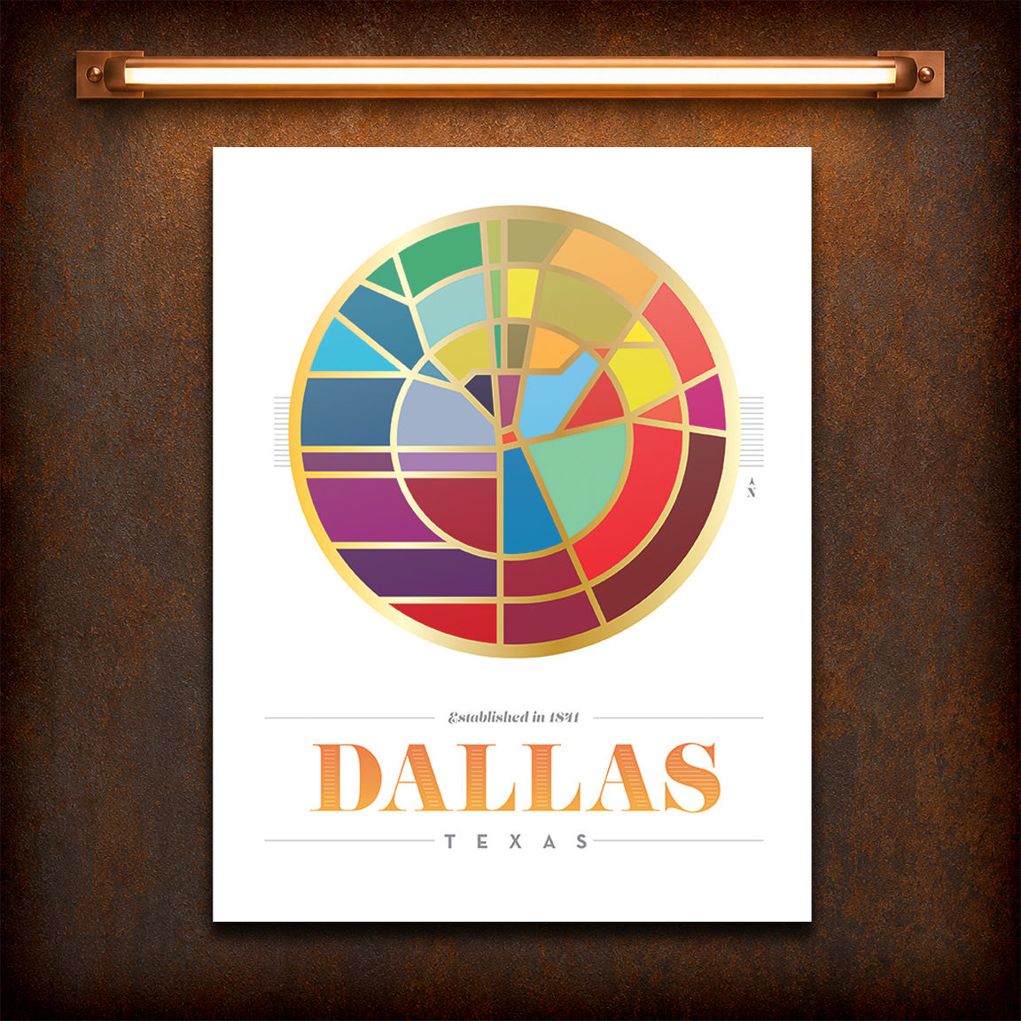 DALLAS TEXAS MAP