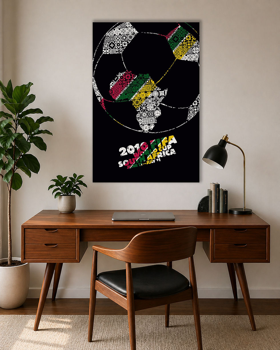Thumbnail: SOUTH AFRICA 2010 WC POSTER