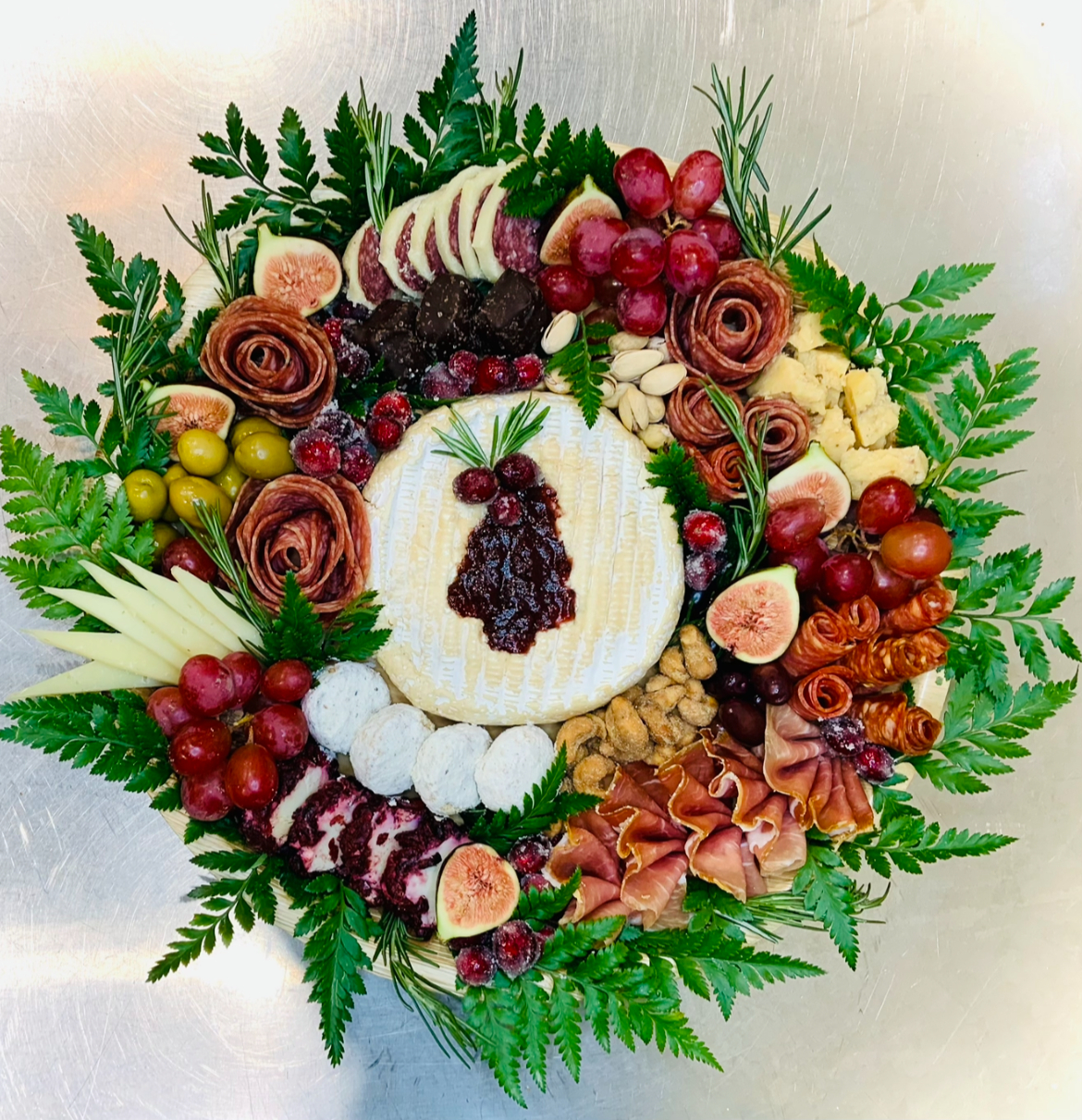 Arranged Food and Objects