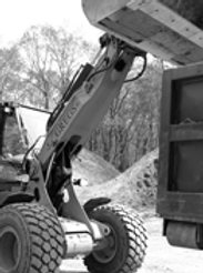 Dumping Gravel