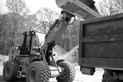 Dumping Gravel