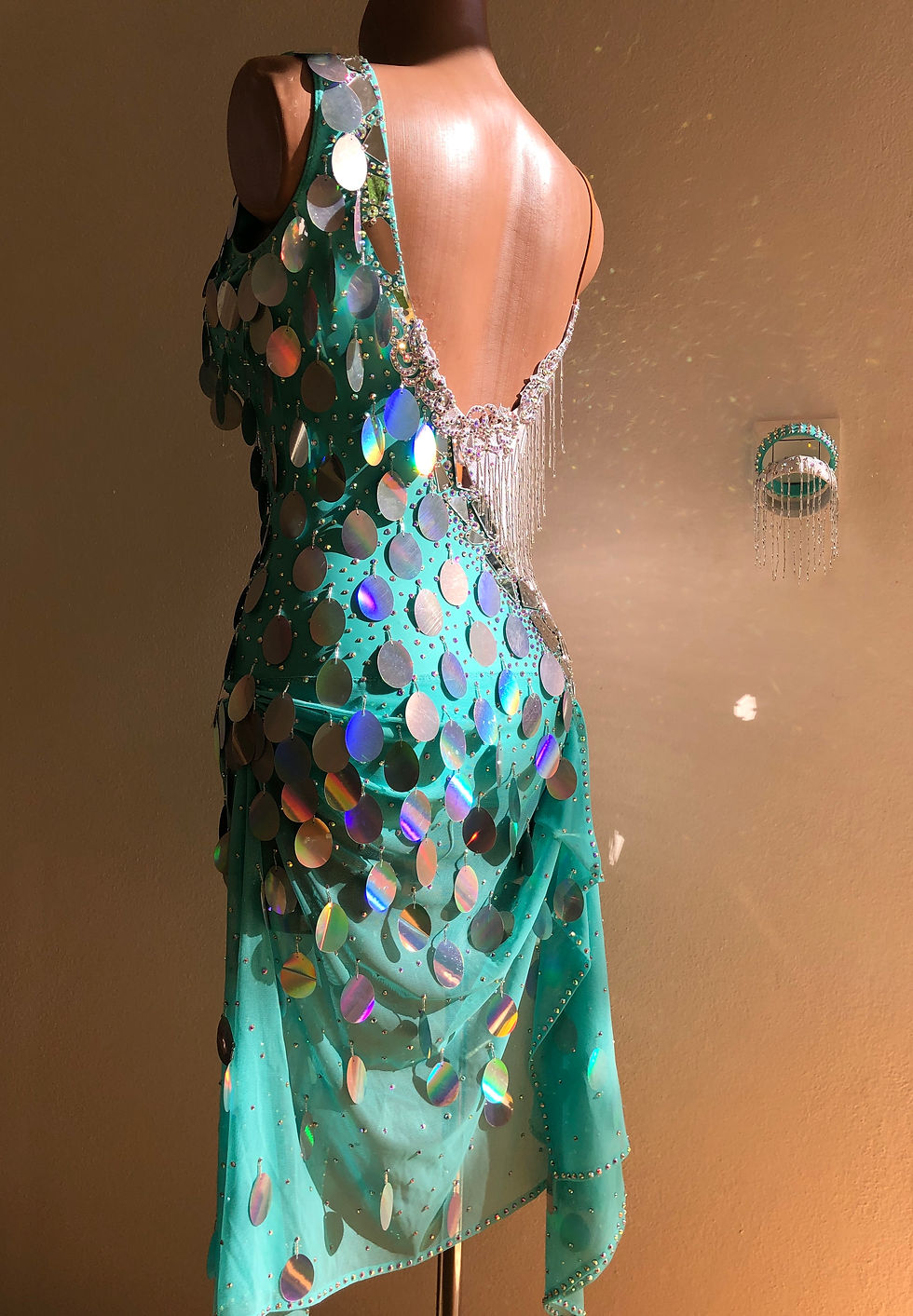 Thumbnail: Amazing Latin Dress for sale!!!😍💚