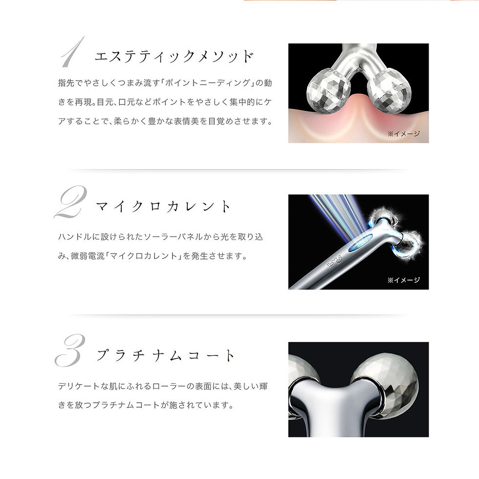 Thumbnail: MTG Platinum Electronic Roller ReFa S CARAT RF-SC1855B