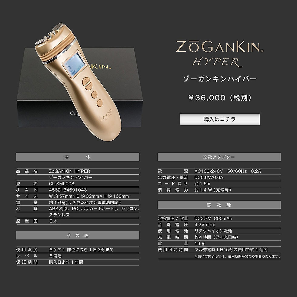 Thumbnail: Labo Couleur ZOGANKIN HYPER Concrete Face Muscle Exercise + Rich Moisture Gel