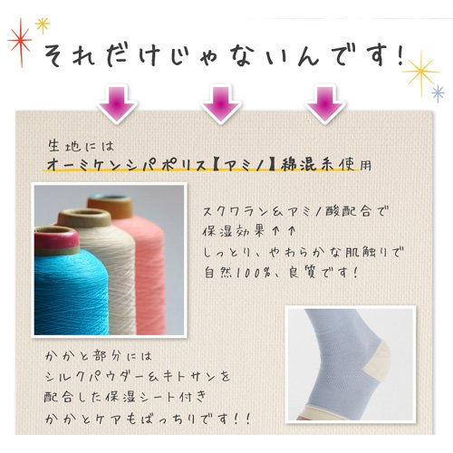 Thumbnail: Safety Tenshi no Kyusoku Wearing Pressure Over Knee Socks Pink M-L