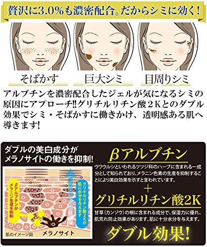 Thumbnail: Grimm Stains Buster Double Whitening β arbutin + glycyrrhizin acid 2K from JAPAN