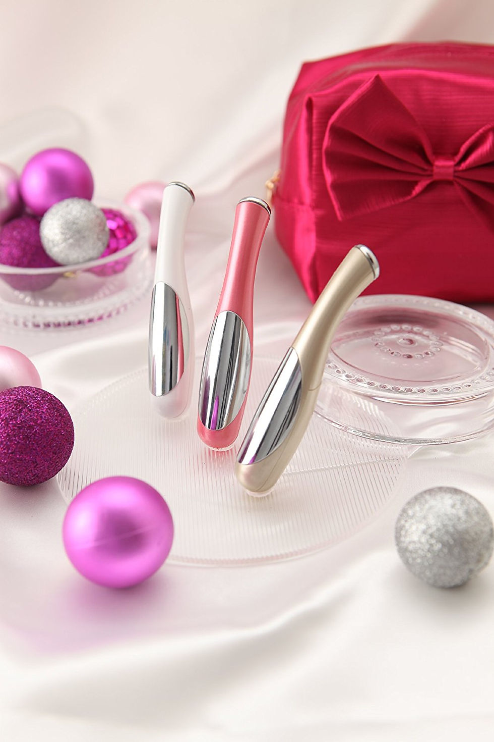 Thumbnail: IONY HANDY ION IONTOPHORESIS Skin Anti Aging Facial Skin Care Champagne Gold