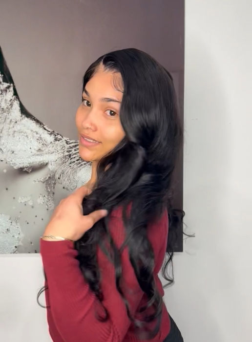 Miniatura: Pelucas llenas del cordón 1B