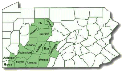 John Hall Servicing Western PA including Washington County, Greene County, Fayette, Somerset, Bedford, Elk, Westmoreland, Indiana, Cambria, Jefferson, Clearfield