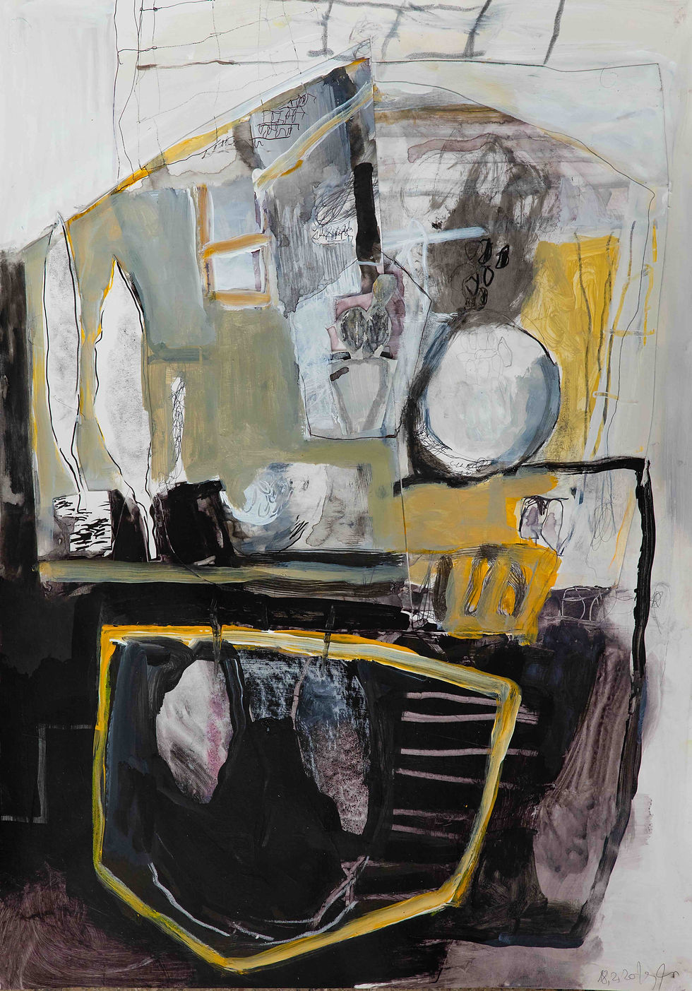 Ora Brill, Works on Paper 2018-2019, 41