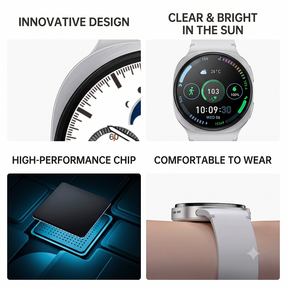 Thumbnail: Shyenah Watch8 Mini 1.29" AMOLED Sports and Executive Smartwatch