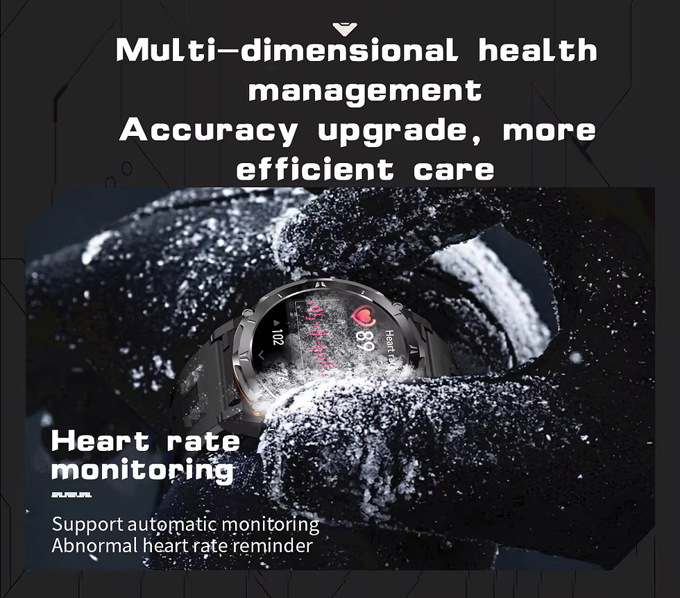 Thumbnail: Shyenah Y18 AMOLED GPS Adventure Sports Smartwatch with HR, SPO2, BP & 580mAh