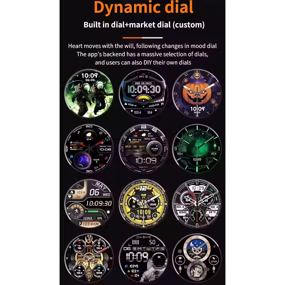 Thumbnail: Shyenah NX18 Pro Big AMOLED GPS Adventure Sports Smartwatch