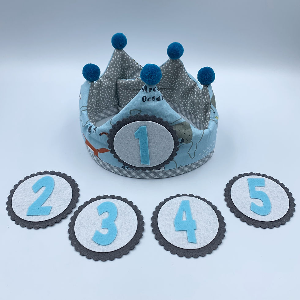 Corona aniversari "mapamundi"