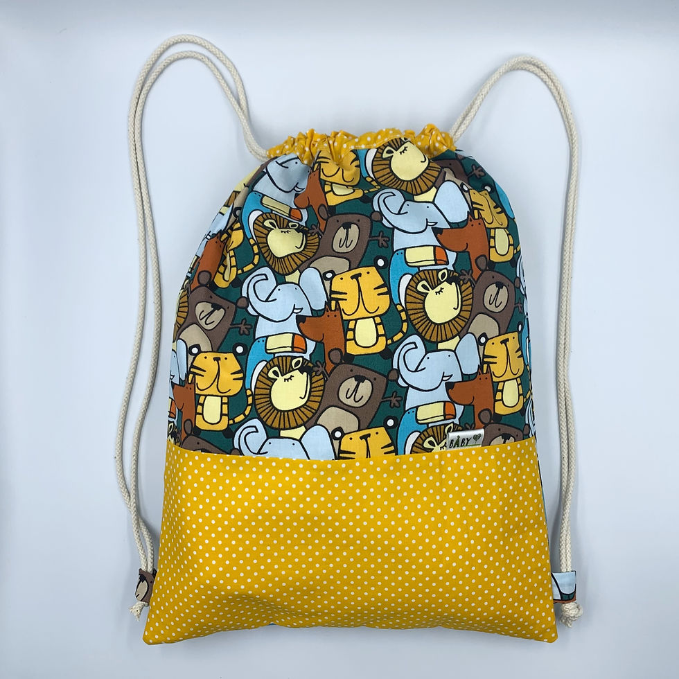 Motxilla cordes "animalets"