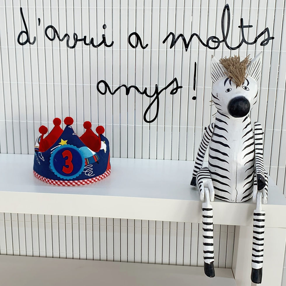 Miniatura: Corona aniversari "còsmic"