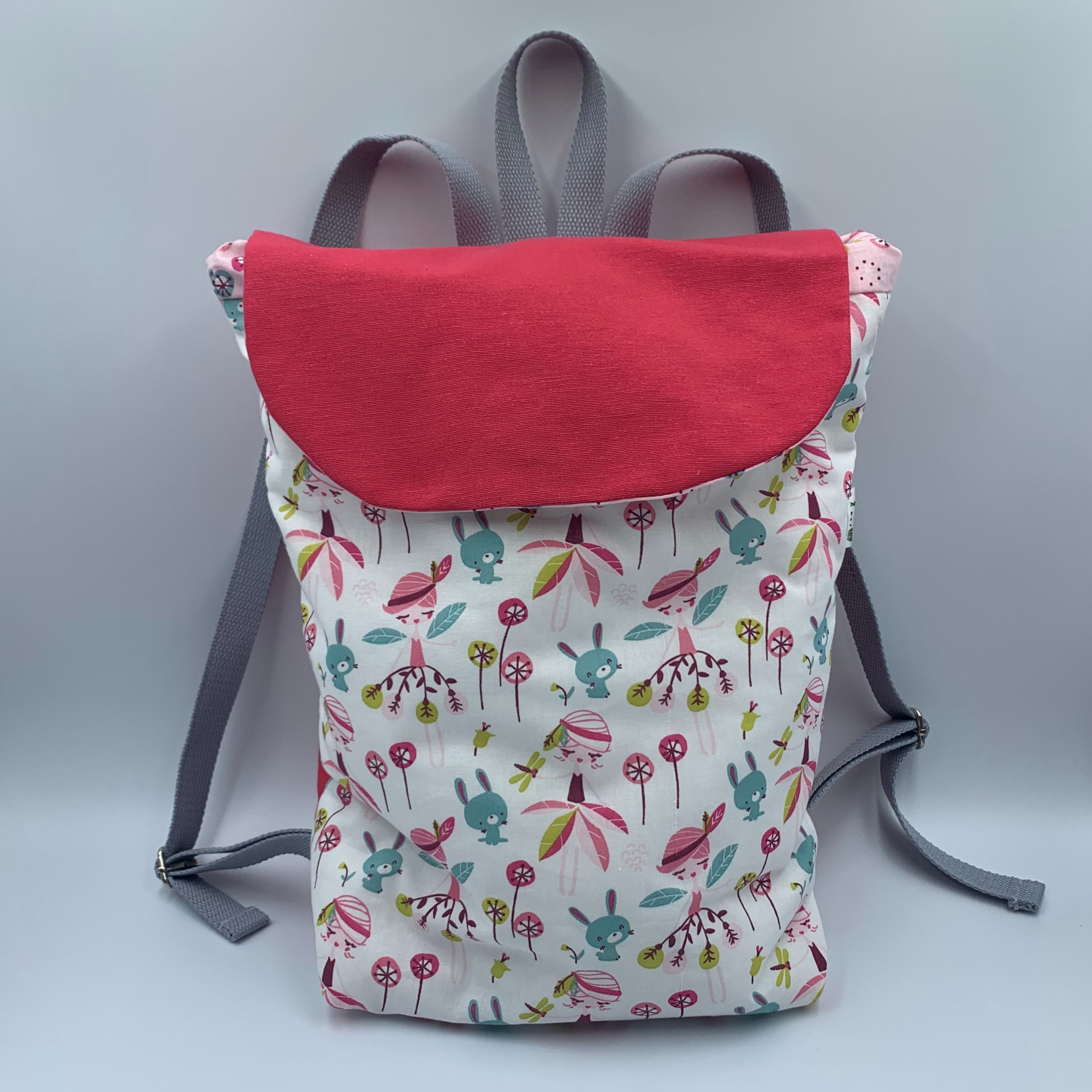 Motxilla solapa "fades"