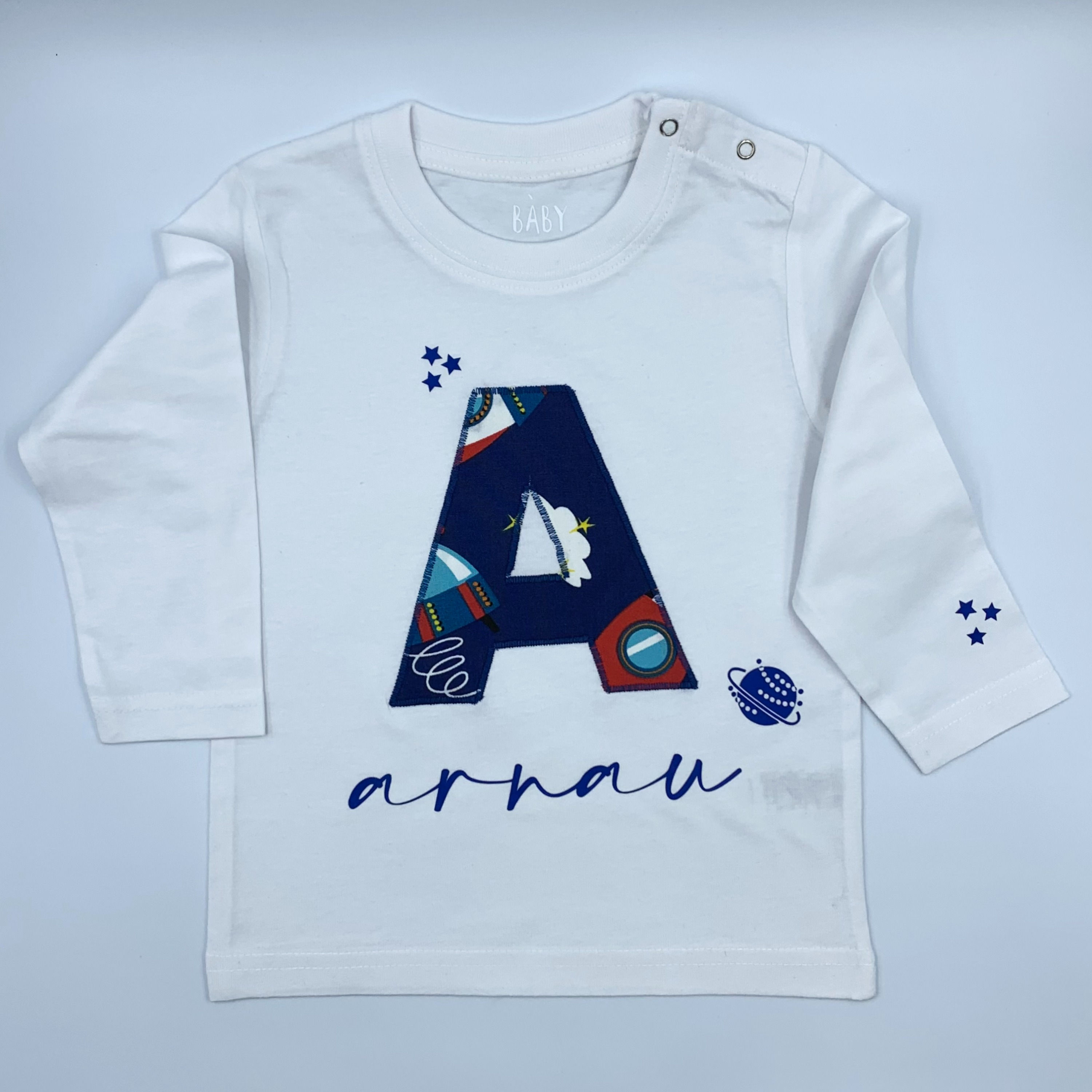 Camiseta inicial "còsmic"