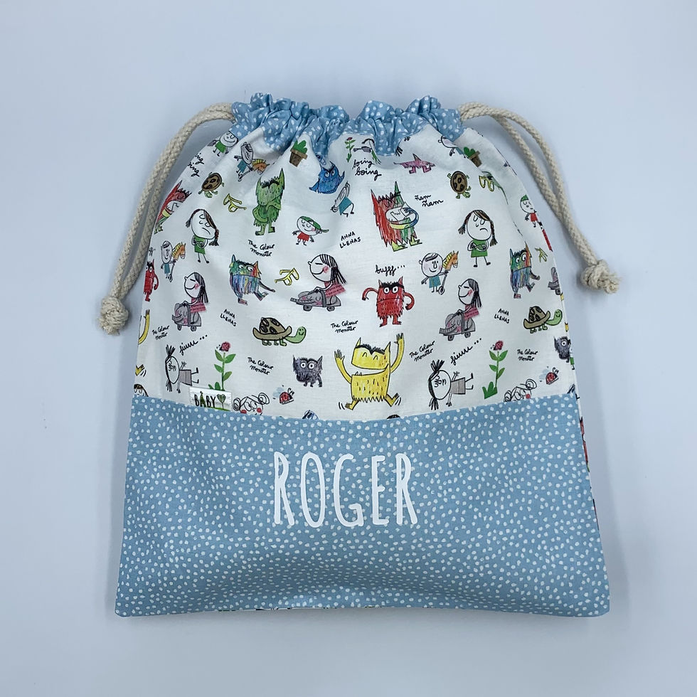 Bosseta portaesmorzar "Monstre dels colors"