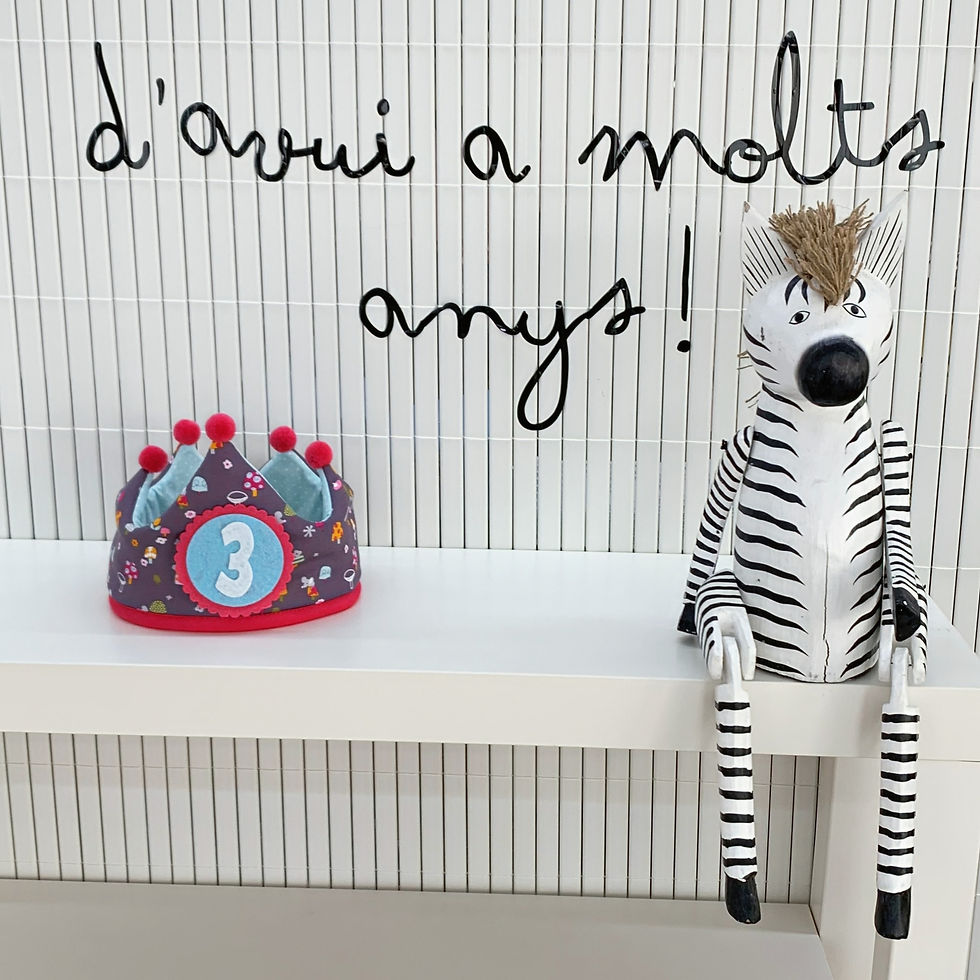 Miniatura: Corona aniversari "bolets"