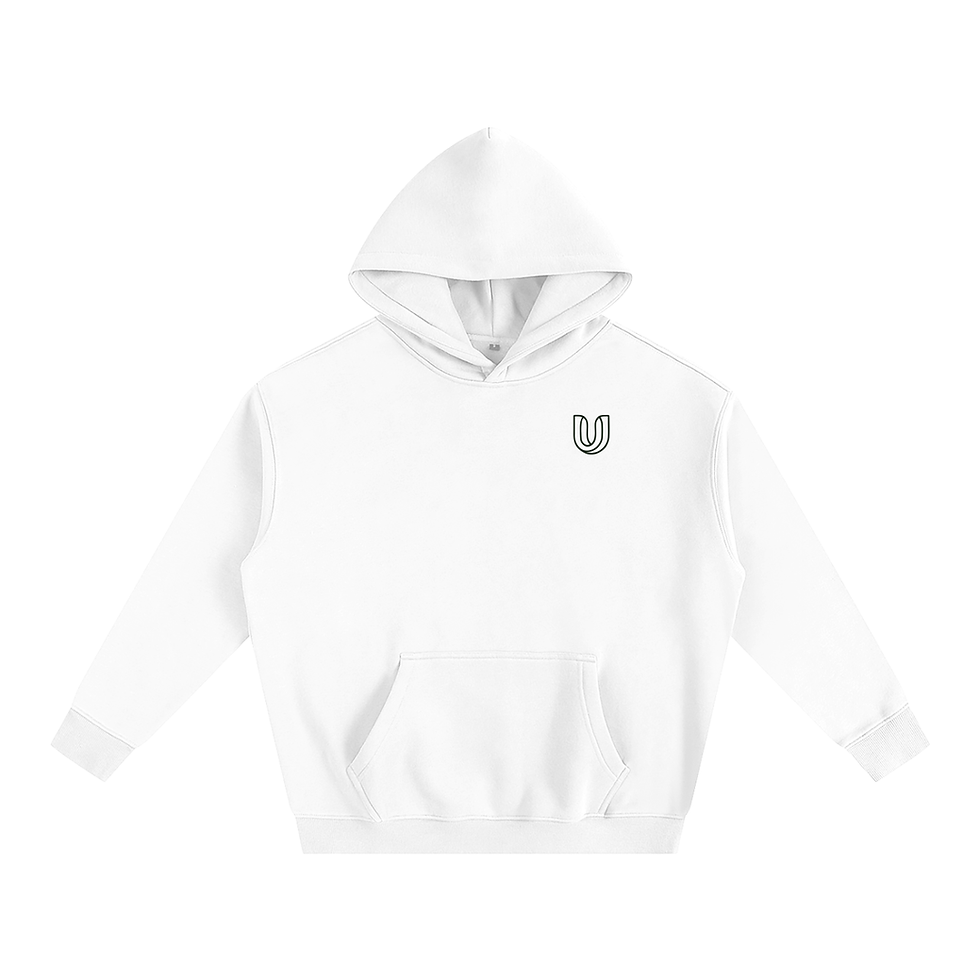 Thumbnail: Ulumous Oversized Fleeced Hoodie
