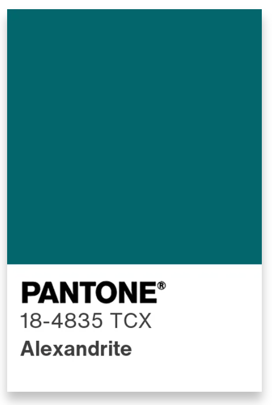 Alexandrite color swatch from Pantone