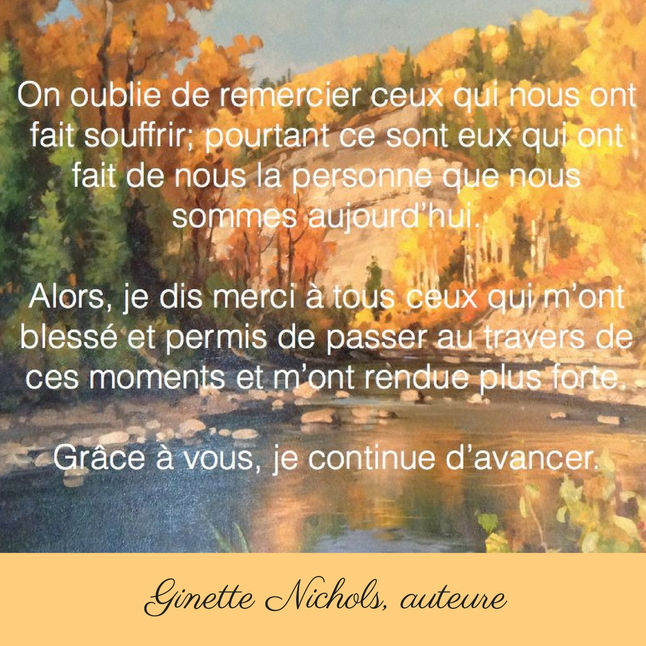 Réflexion d'auteur