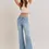 Thumbnail: [HAPPI] LIGHT WASH MOTO SEAMED STRETCH 33" INSEAM FLARE