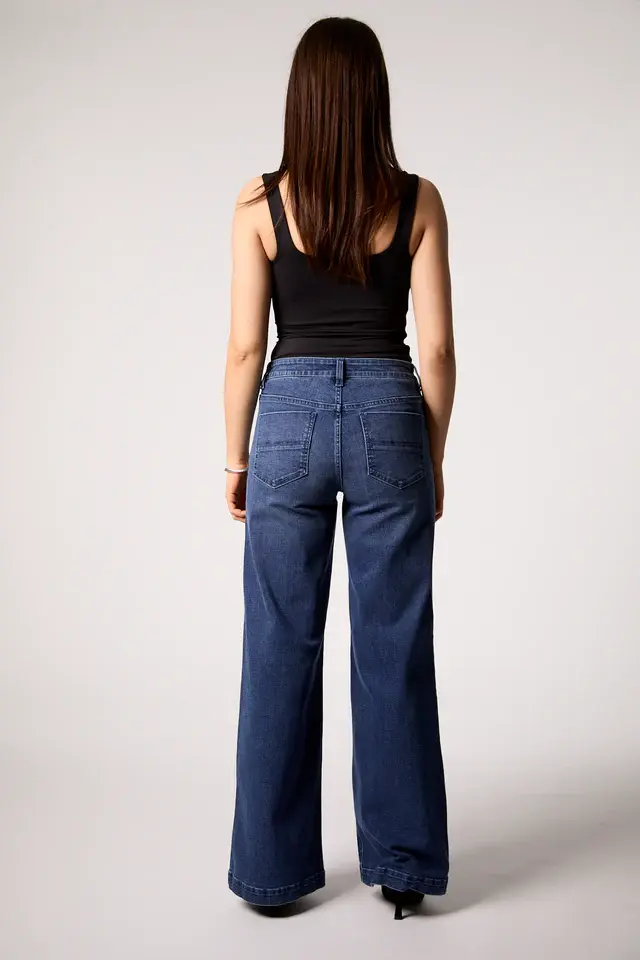 Thumbnail: Sailor Mid Rise Wide Leg Marrakesh