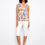 Thumbnail: Charlie B Printed Sleeveless Ruffle Blouse Gardenia