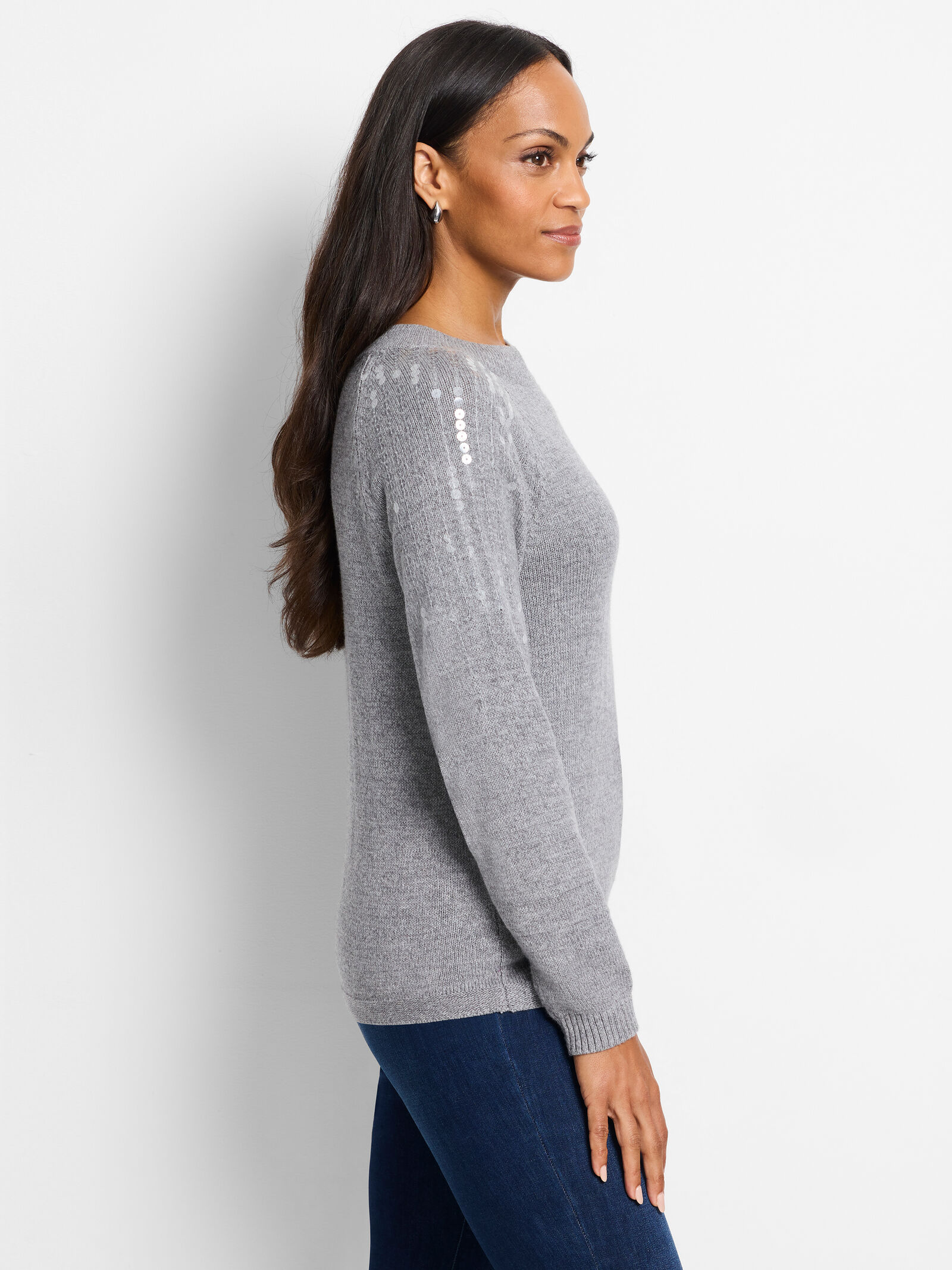 Subtle Shine Sweater by Nic and Zoe