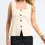 Thumbnail: Myra Knit Vest Cream