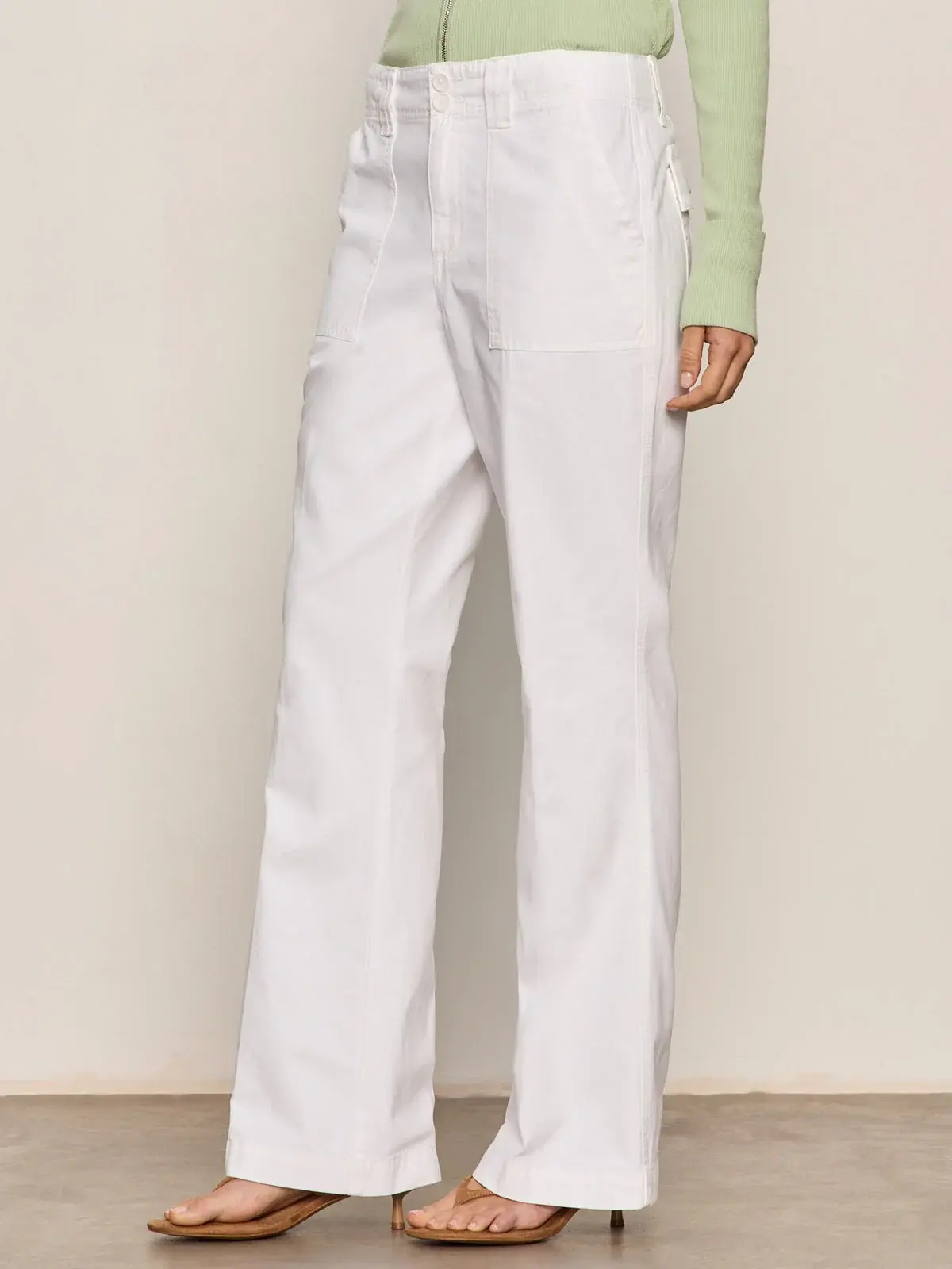 Sanctuary Reissue Peace Pant Chalk