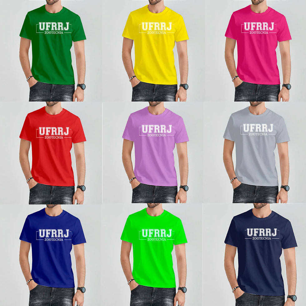 Miniatura: CAMISA COLORIDA: UFRRJ Zootecnia