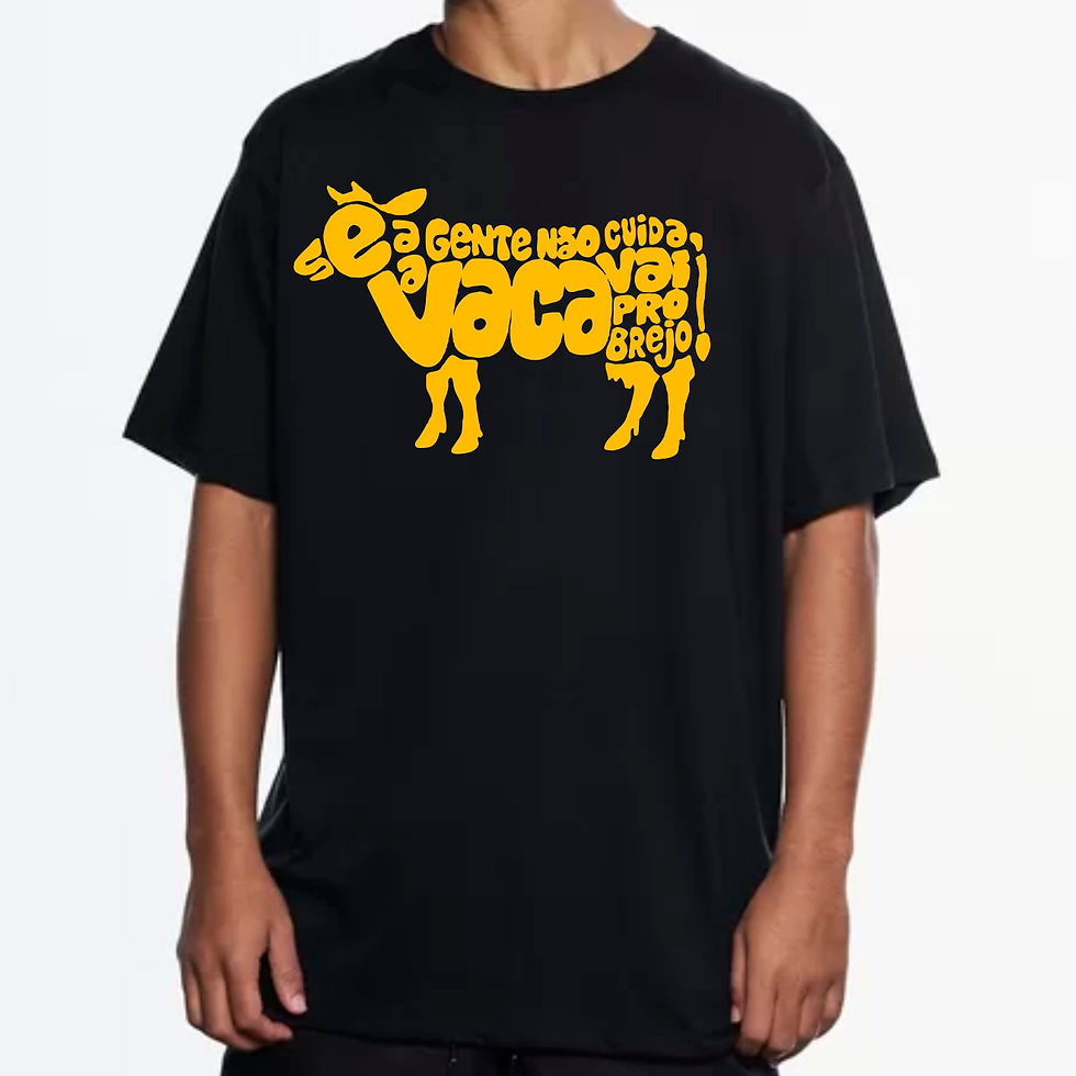 Miniatura: CAMISA PRETA: A vaca vai para o brejo