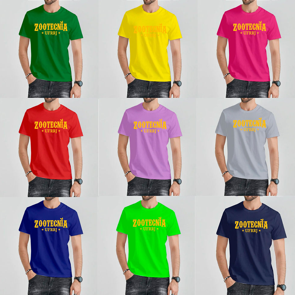 Miniatura: CAMISA COLORIDA: O galo da Zootecnia
