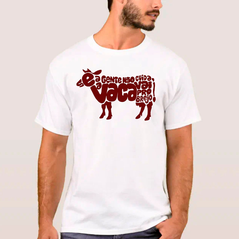 Miniatura: CAMISA BRANCA: A vaca vai para o brejo