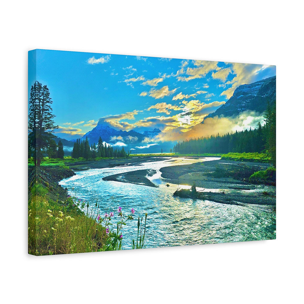 Thumbnail: Lamar River at Sunrise