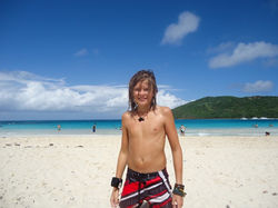 Flamenco beach Puerto Rico