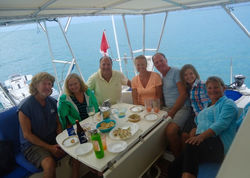 Friends from Canada in Trinidad