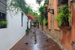 Colonial Zone street, Santo Domingo