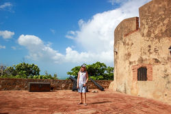 Cole at the Old Fort, Puerto Plata